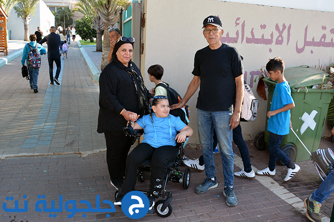 افتتاح العام الدراسي في جلجولية 